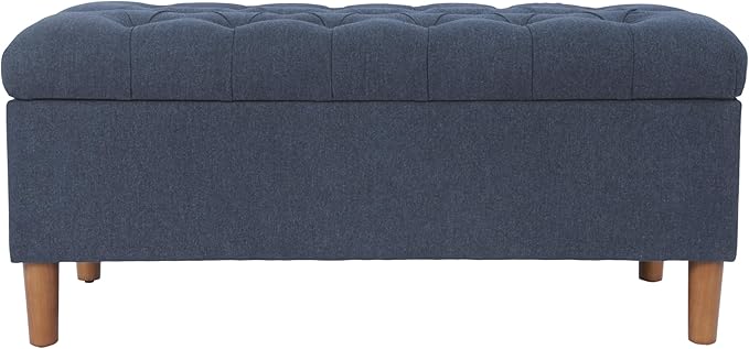 Homepop Home Decor | Tufted Ainsley Button Storage Ottoman Bench