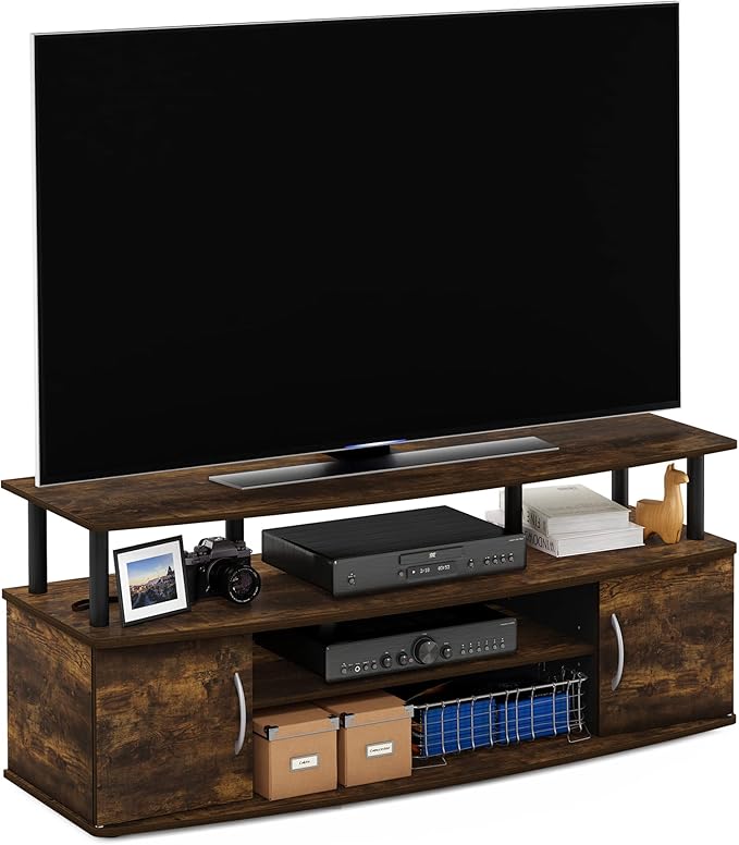 Furinno Jaya Entertainment Center Stand Unit/TV Desk