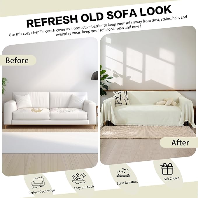 DREAMINGO Modern Minimalism Couch Cover