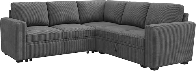 HONBAY Modular Sectional Sleeper Sofa
