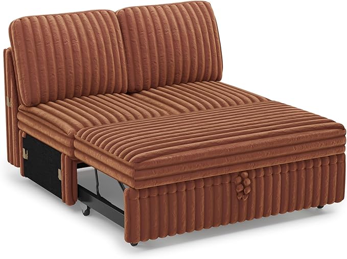 Belffin Corduroy Sleeper Sofa