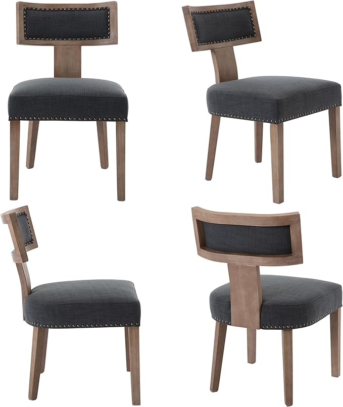 VESCASA Linen Upholstered Dining Chairs
