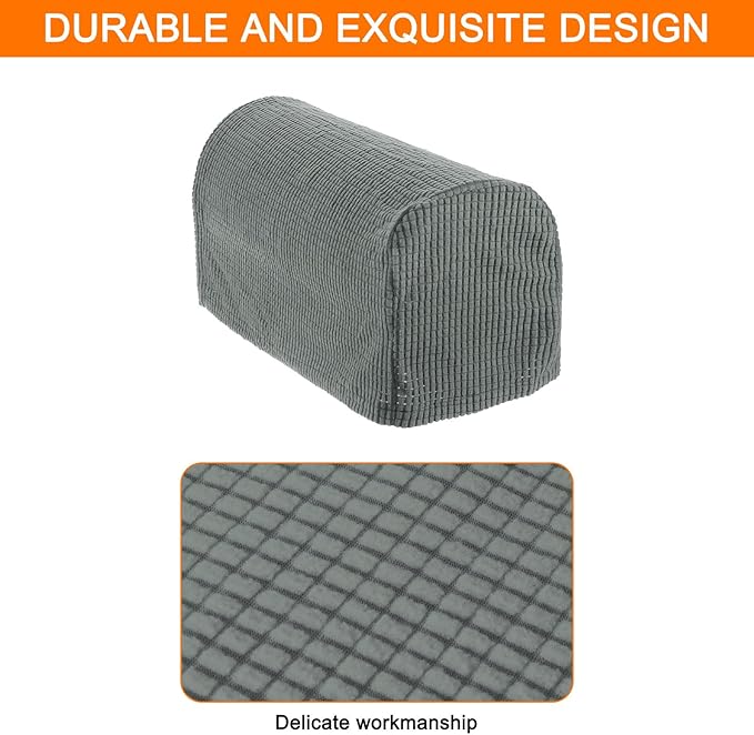 uxcell Stretch Armrest Covers Armchair Anti-Slip