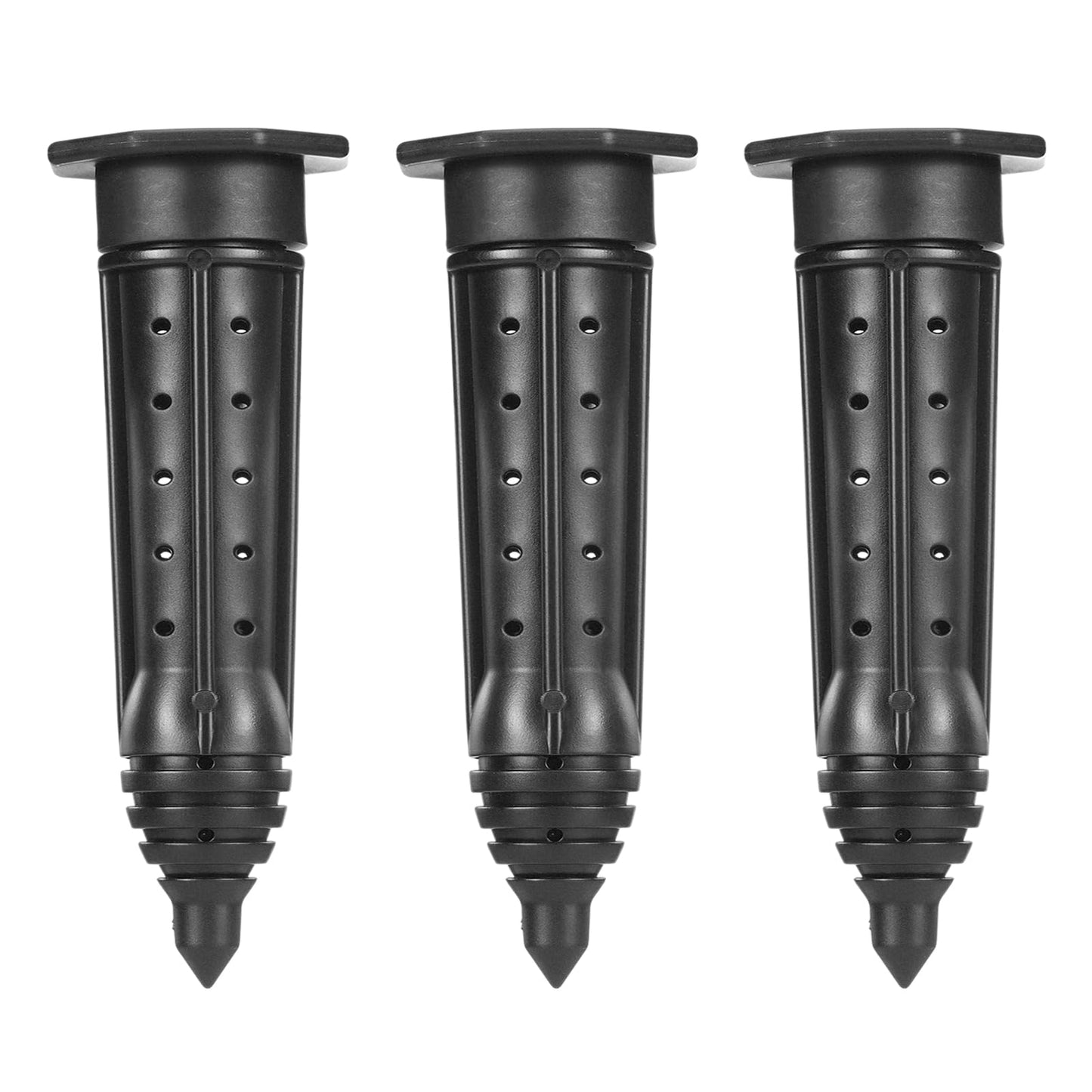 Briwooody 3 Pack Garden Watering Stake Large UV-Protected ABS Plastic Deep Root Irrigation Spike for Trees, Shrubs, Bushes, Shrubs, Flowers, Fruits, Vegetables, Potted Plants (8 Inch)