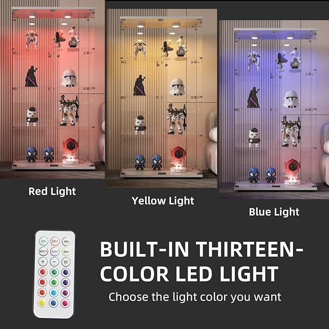 FANYUSHOW Glass Display Cabinet