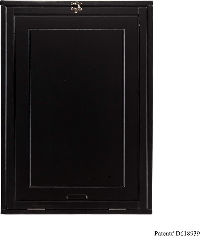 SEI Furniture - Minford Fold-out Convertible Desk - Black - Transitional Design