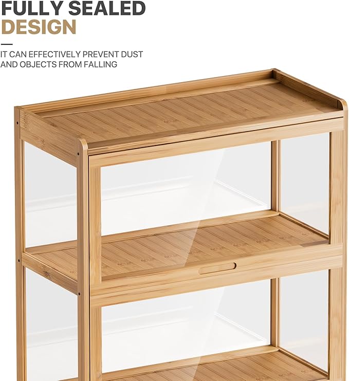 MoNiBloom 67.5" Curio Display Cabinet