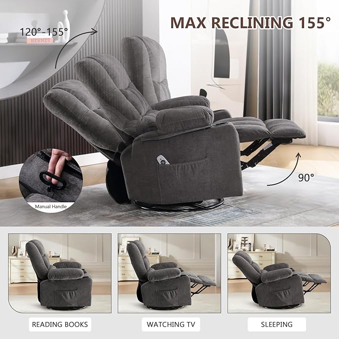 Swivel Rocker Recliner Chair