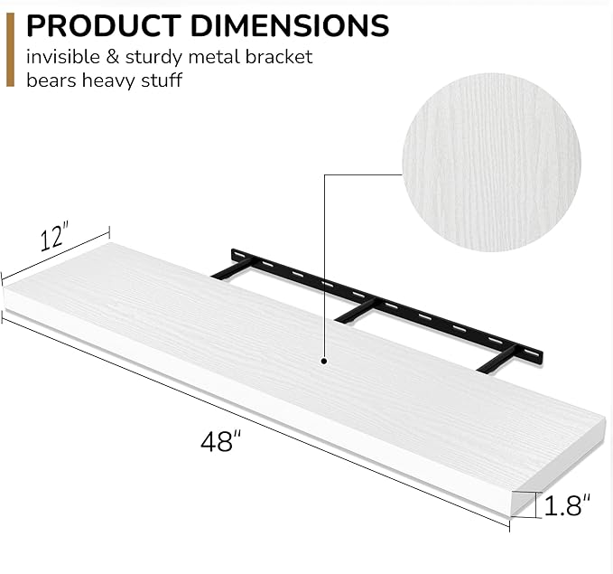 Fun Memories Floating Shelves