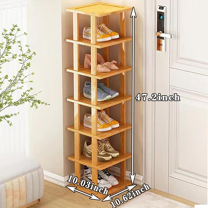 Bamboo Shoe Rack