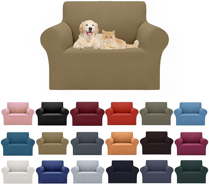 Cupuamon 2026 New Stretch Chair Sofa Slipcovers Couch Cover