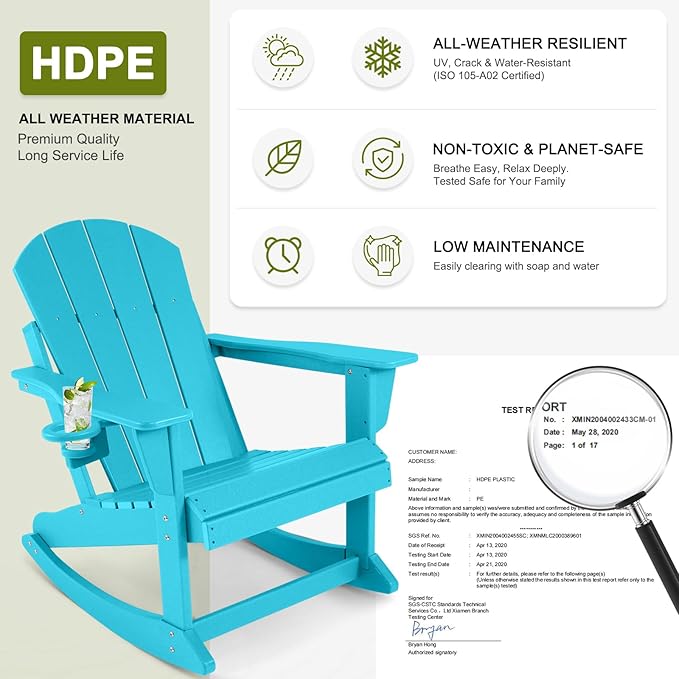 Plastic Adirondack Chair