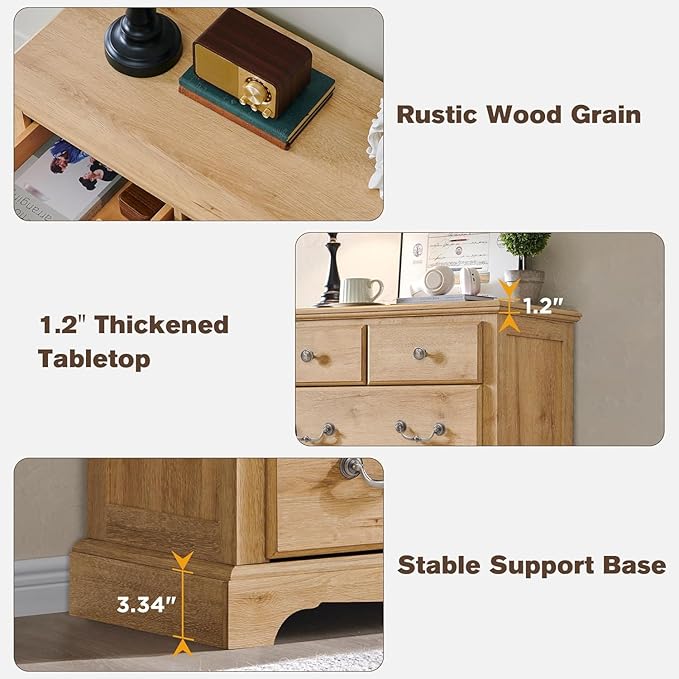 T4TREAM 6 Drawers Dresser Chests