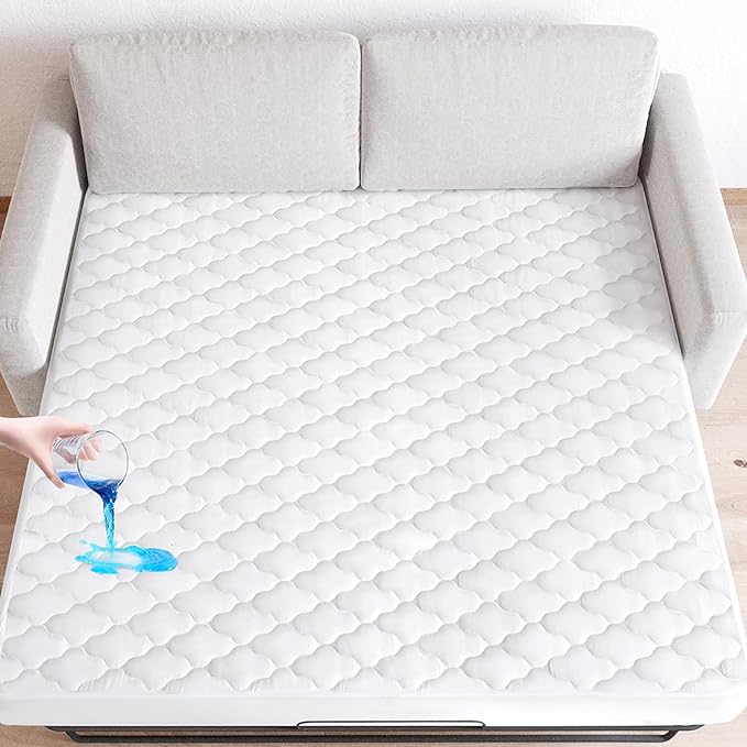 Sofa Bed Queen Mattress Pad Waterproof Mattress Protector, Sleeper Sofa