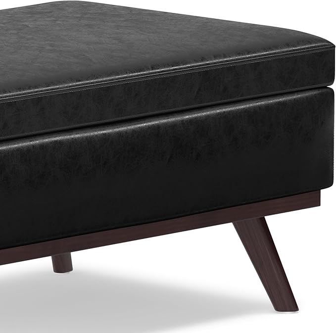 SIMPLIHOME Owen Lift Top Coffee Table Storage Ottoman