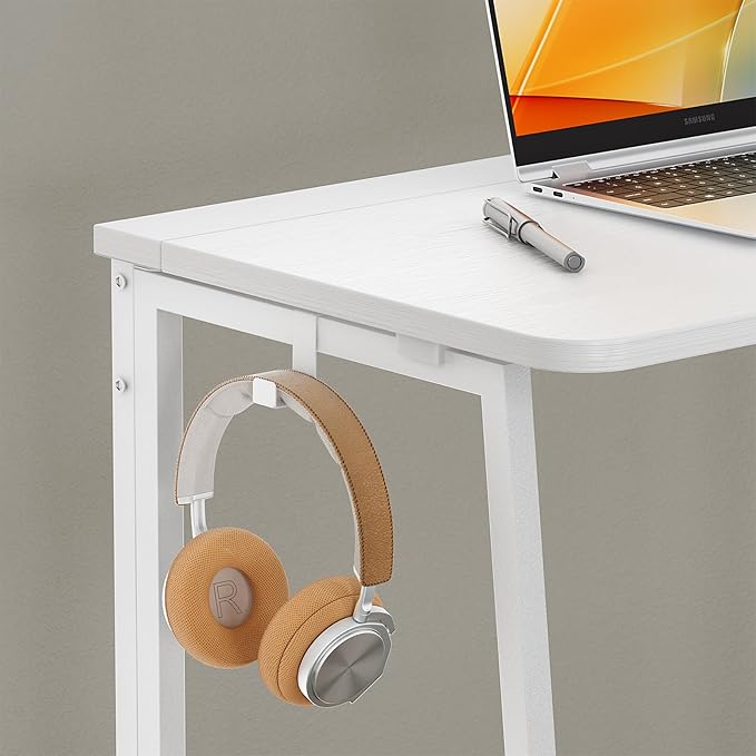 WOHOMO Folding Desk, 47.2" Foldable Computer Desk