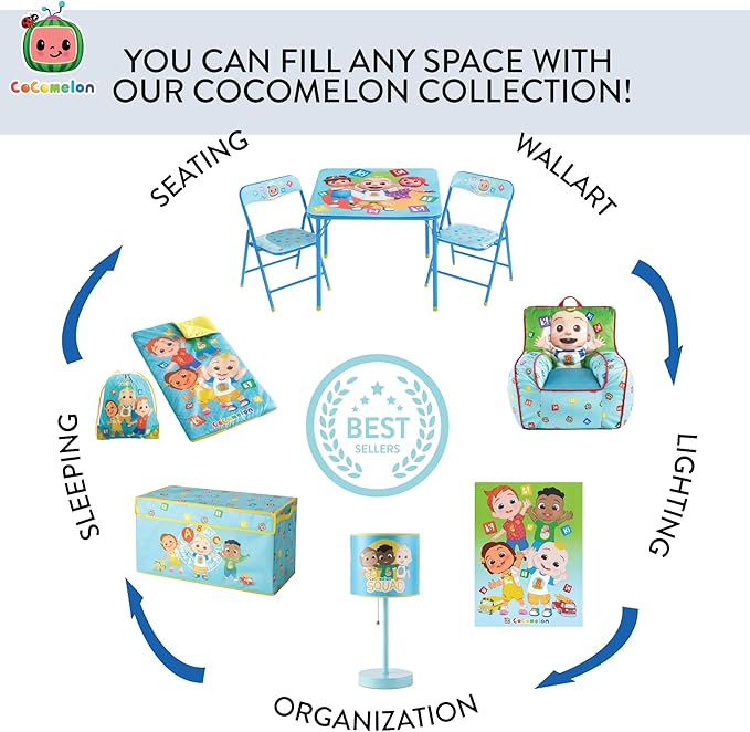 Idea Nuova Cocomelon Saucer Chair