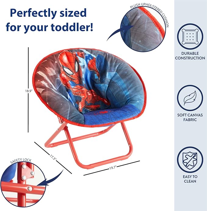 Marvel Spiderman Toddler Saucer Chair