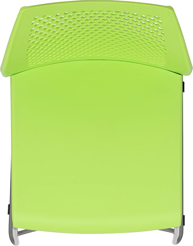 Flash Furniture HERCULES Series 661 lb. Capacity Green Stack Chair