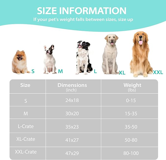 Cooling Dog Mat Q-Max>0.5 - Rapid Cooling Tech, Thin Breathable Crate Pad, Portable Washable Summer Mat, Chill Soothing Fabric - 35"x23" Large Dog, Dark Beige
