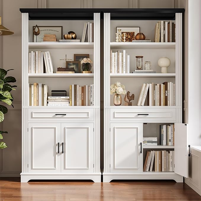 SEDETA Farmhouse Bookshelves and Bookcases