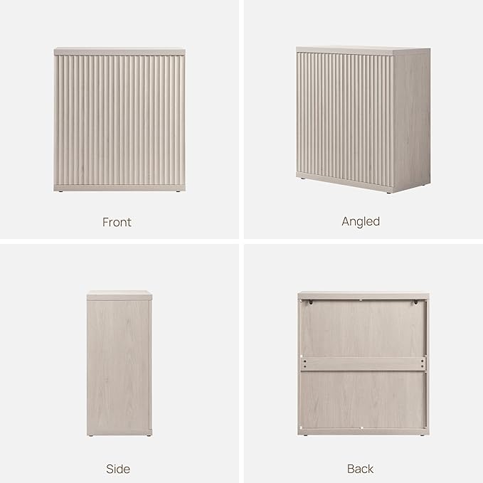 SICOTAS Buffet Cabinet with Storage Accent Sideboard Modern Credenza with Doors