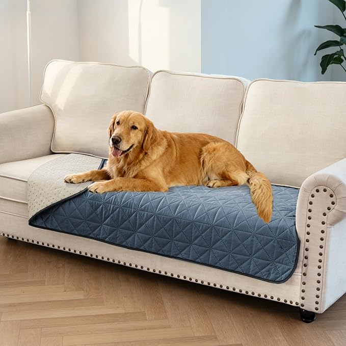 Ameritex Sofa Cover Waterproof for Seats Couch Cover for Dogs Pet Couch Cover