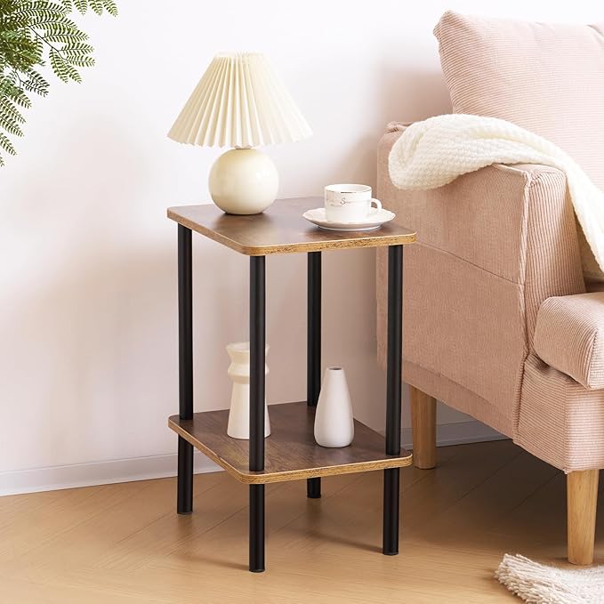 Apicizon 2 Tier End Table, Small Side Table