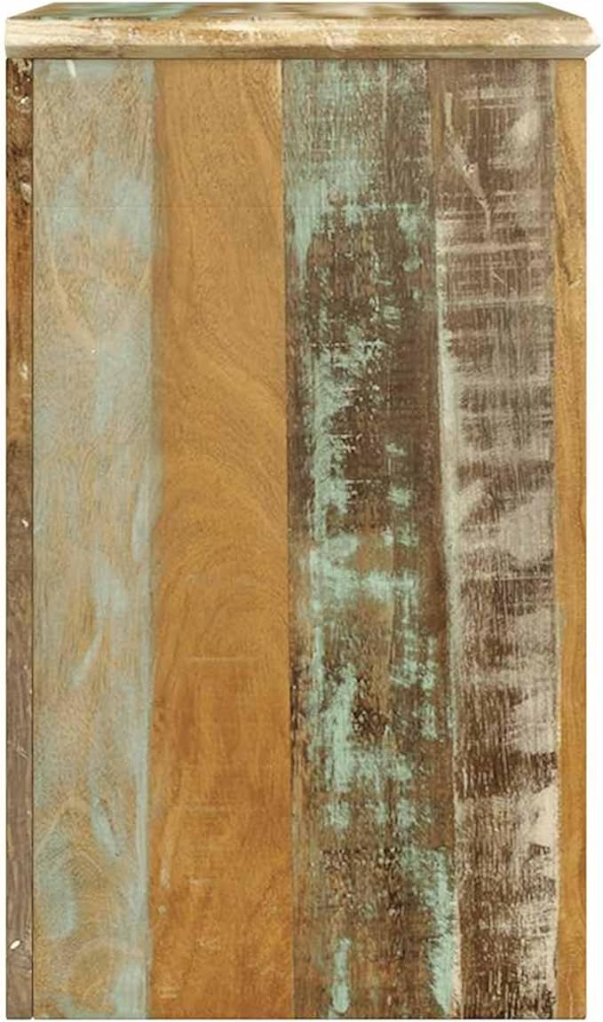 Gecheer Reclaimed Wood End Table