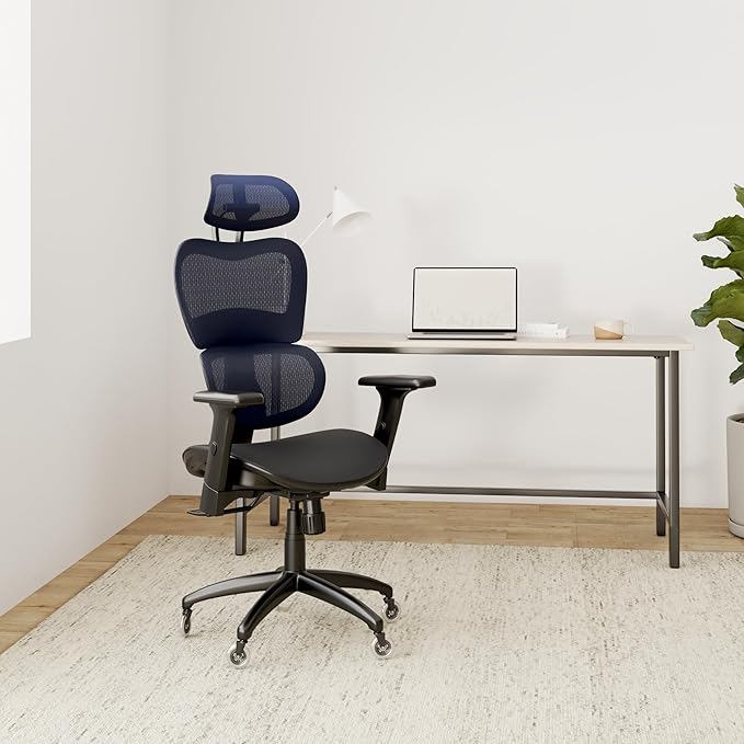 Nouhaus Ergo3D Ergonomic Office Chair Lumbar Support Mesh Office Chair