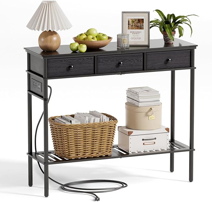38" Entryway Table Console Table