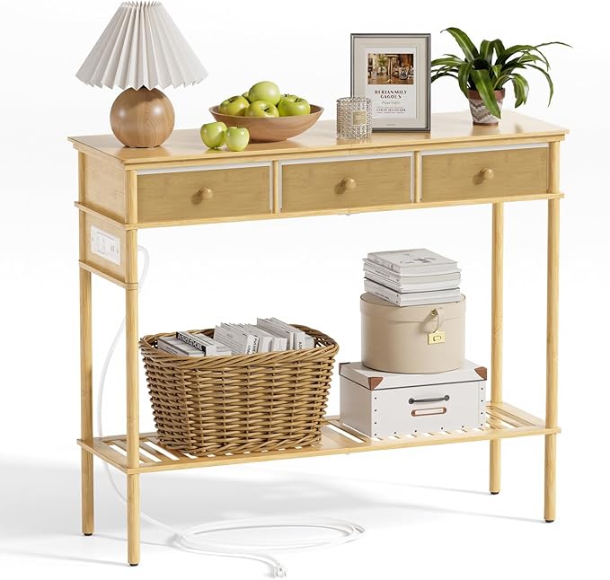 38" Entryway Table Console Table