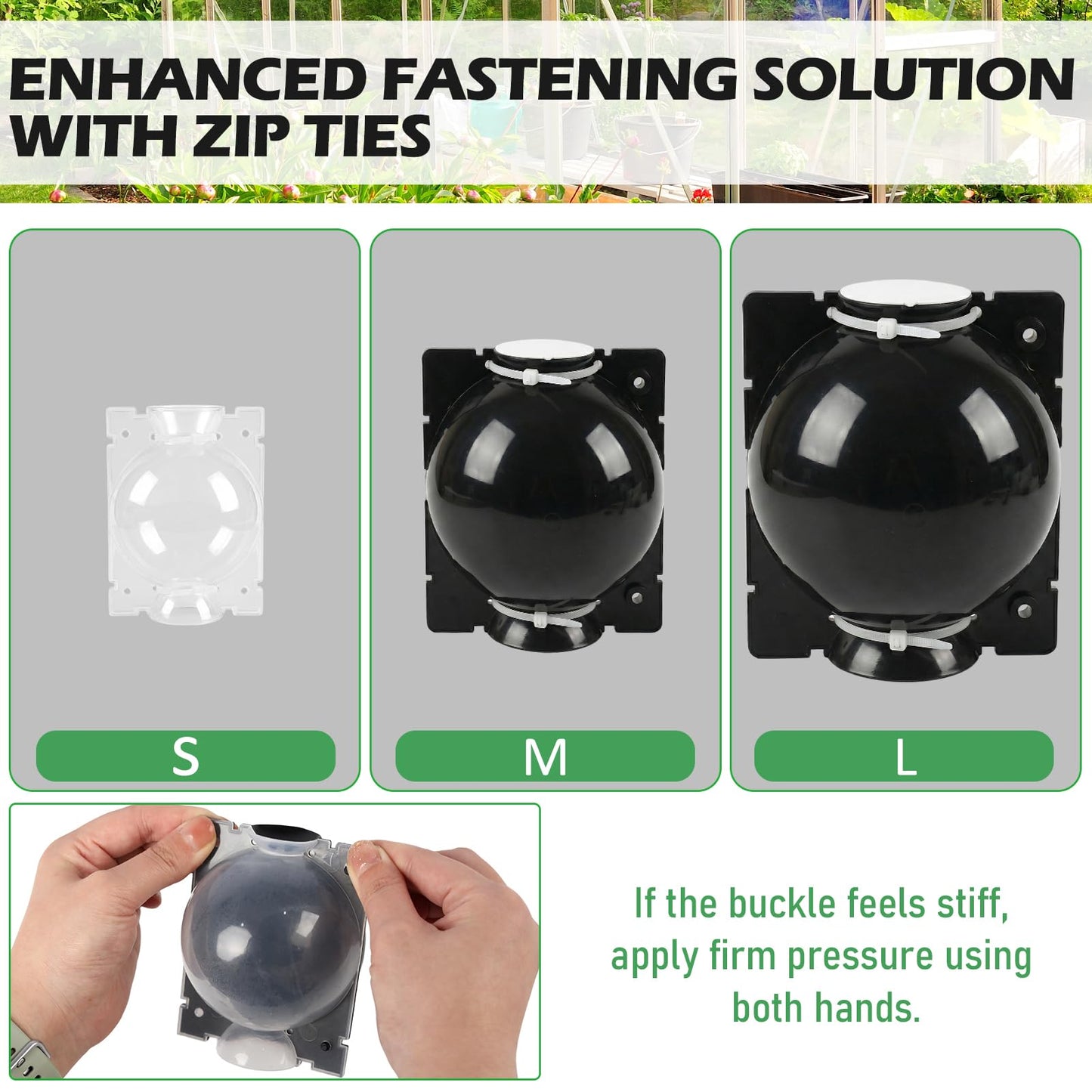 NVAAV Tree Root Growing Box, Air Layering Pods Propagation Kit, Reusable Half Transparent Plants Asexual Reproduction Grafting Ball for Fast Propagation Plants (12 pcs Small)