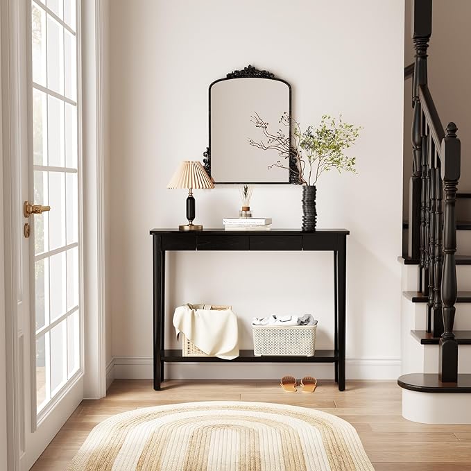 AQIMUELE Wood Console Table