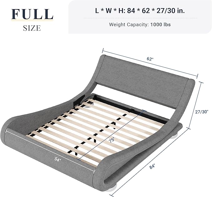 Allewie Full Size Bed Frame