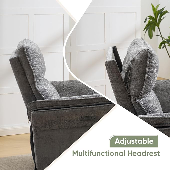 Power Swivel Rocker Recliner, Glider Recliner Nursery Chair