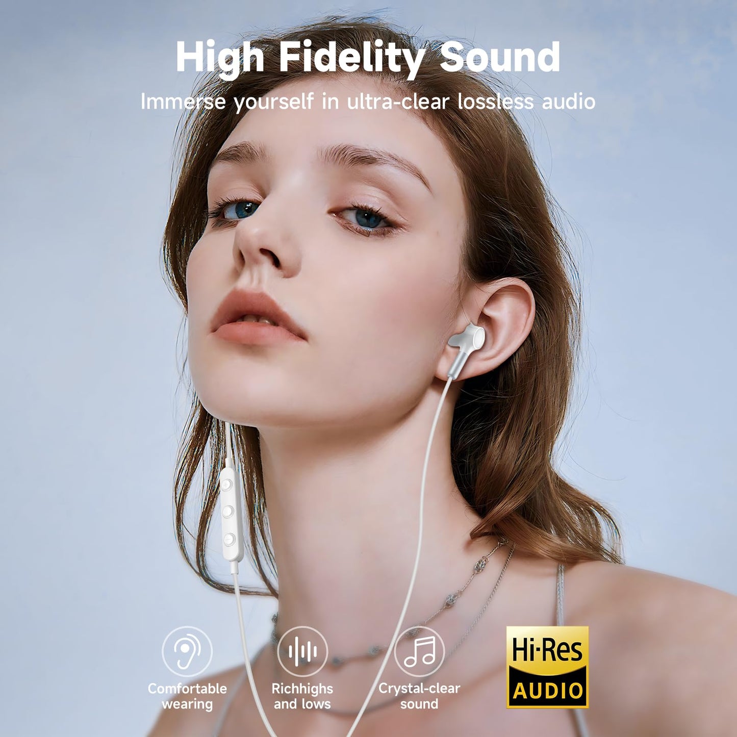 USB C Headphones for iPhone 16 Type C Earbuds Wired Earphones with Mic Volume Control HiFi Stereo for iPhone 15 Pro Max Plus iPad 10 Samsung Galaxy S24 S23 S22 S21 S20 Ultra Note 20 Google Pixel 8 7 6