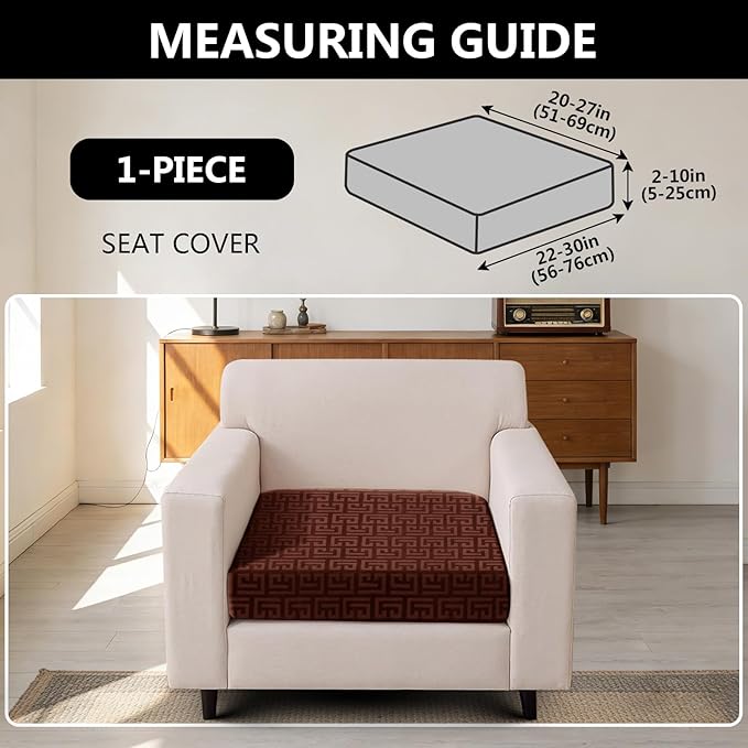 UNBBRRL Stretch Couch Cushion Cover