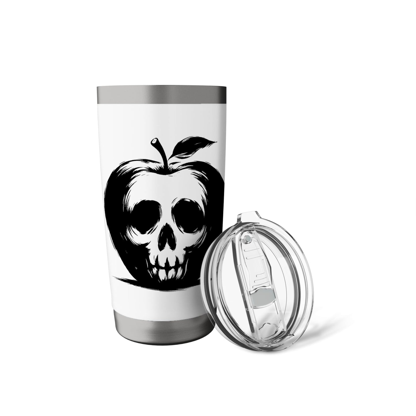 Apple Skull - Creepy Skeleton Apple Halloween Lover Stainless Steel Insulated Tumbler