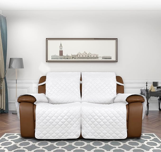 Easy-Going Loveseat Recliner Cover, Reversible Couch Cover