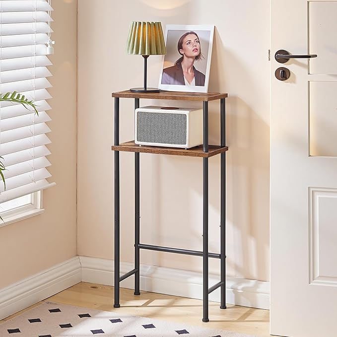 HOOBRO Narrow Console Table for Small Space, 15.7" Entryway Table