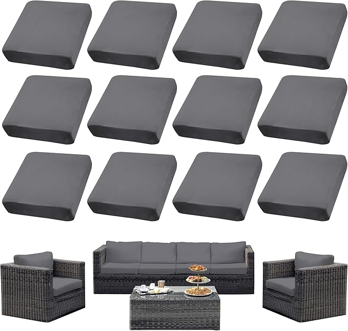 Outdoor Cushion Covers Set, Replacement