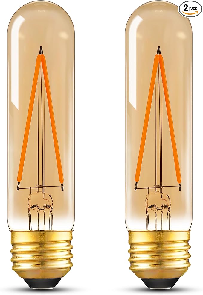 Dimmable E26 T30 T10 LED Bulb Long Tube Light Bulb 4W, Type T Tubular Light
