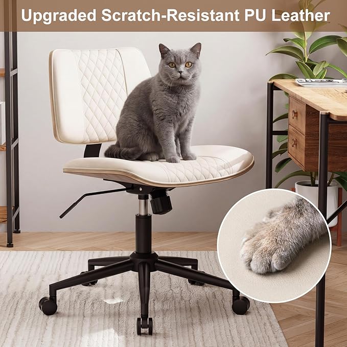 Modern Armless Office Chair