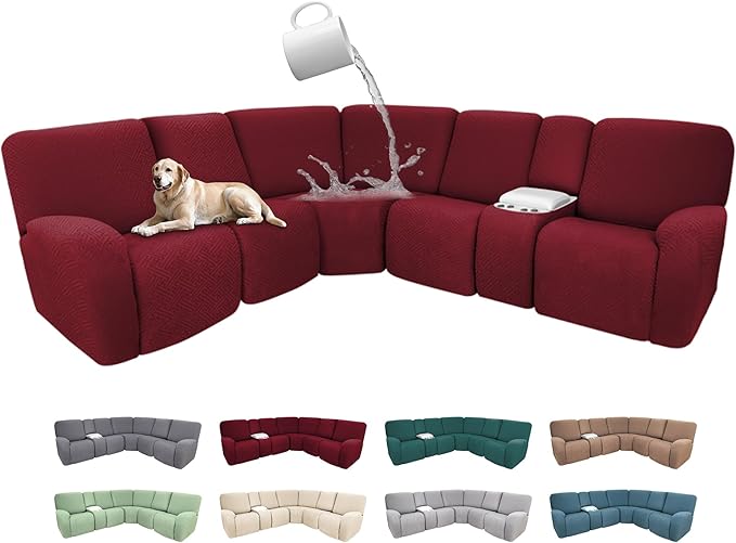 100% Waterproof Sectional Recliner Couch Covers
