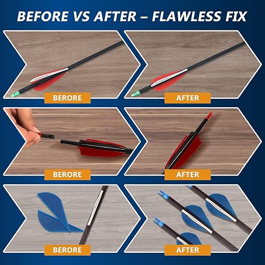 Fletching Glue 100g, Heavy Duty Arrow Glue Kit