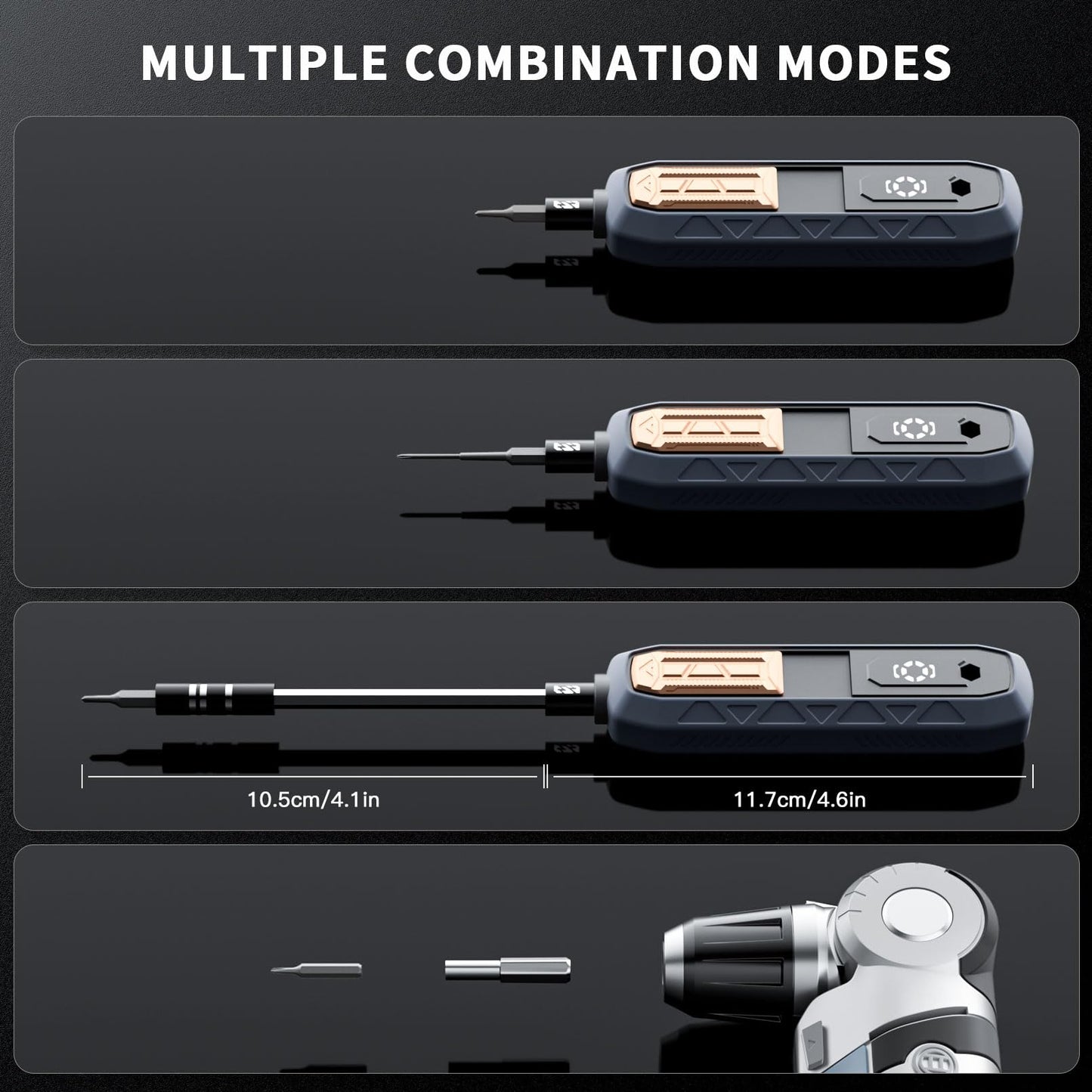 Faireach MANUAL 180 in 1 Screwdriver Set, Precision Screwdriver Set with Pick-up Screwdriver Bits, Quintic-Fold and Case Design, Magnetic Repair Tool Kit for iPhone MacBook Computer Laptop