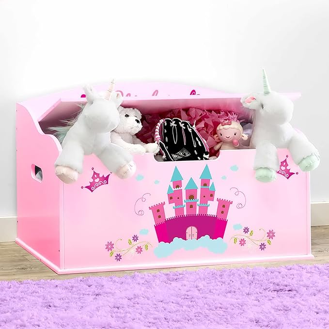 DIBSIES Personalized Creative Wonders Toy Box, 30 x 19.25 x 18 inches,