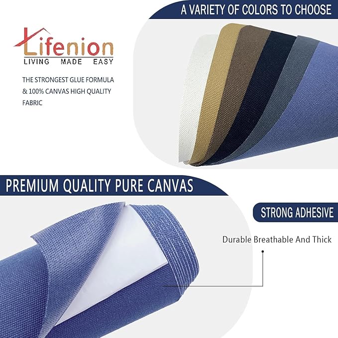 Canvas Repair Patch, 17X158 Inch Strong Sticky Fabric Repair Tape,