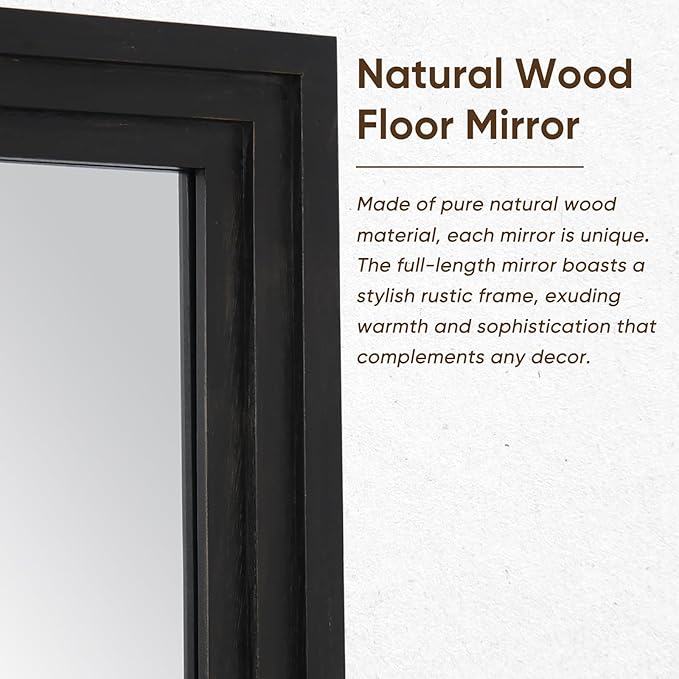 Full Length Mirror, Oversized Stand Up Mirrors Large Wall Mirrors, Wall Mounted